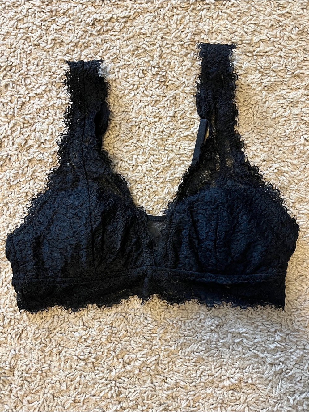 NWT Aerie Black Lace Bralette